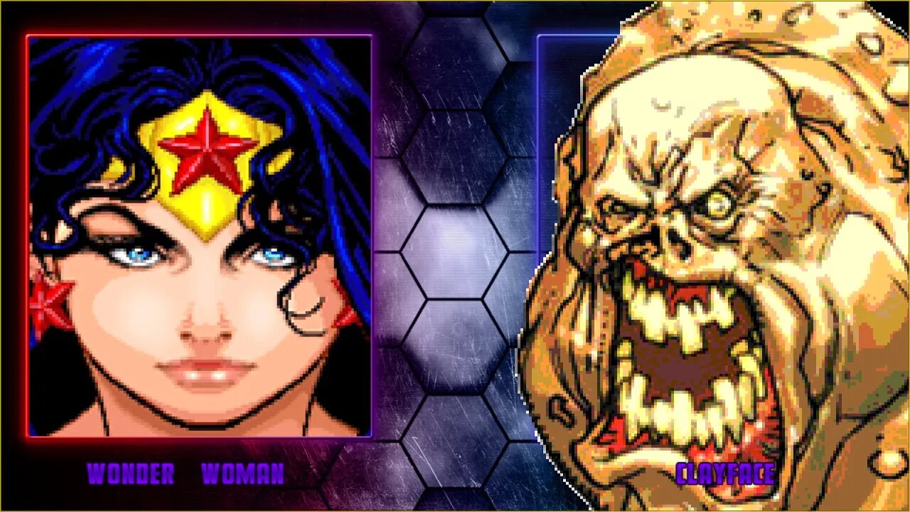 Mugen: Wonder Woman vs Clayface