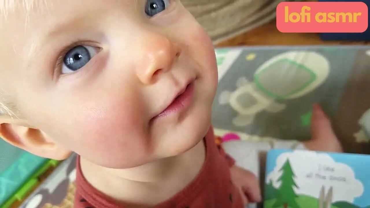 ASMR | With A 9 Month Old👶 - Crinkles, Reading A Book & More! ft. Daisy🥰😋