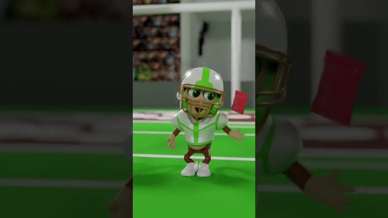 Super bowl monkeys #3danimation #animation #SuperBowl #3dart