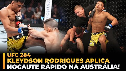 KLEYDSON RODRIGUES NOCAUTEIA SHANNON ROSS NO UFC 284!