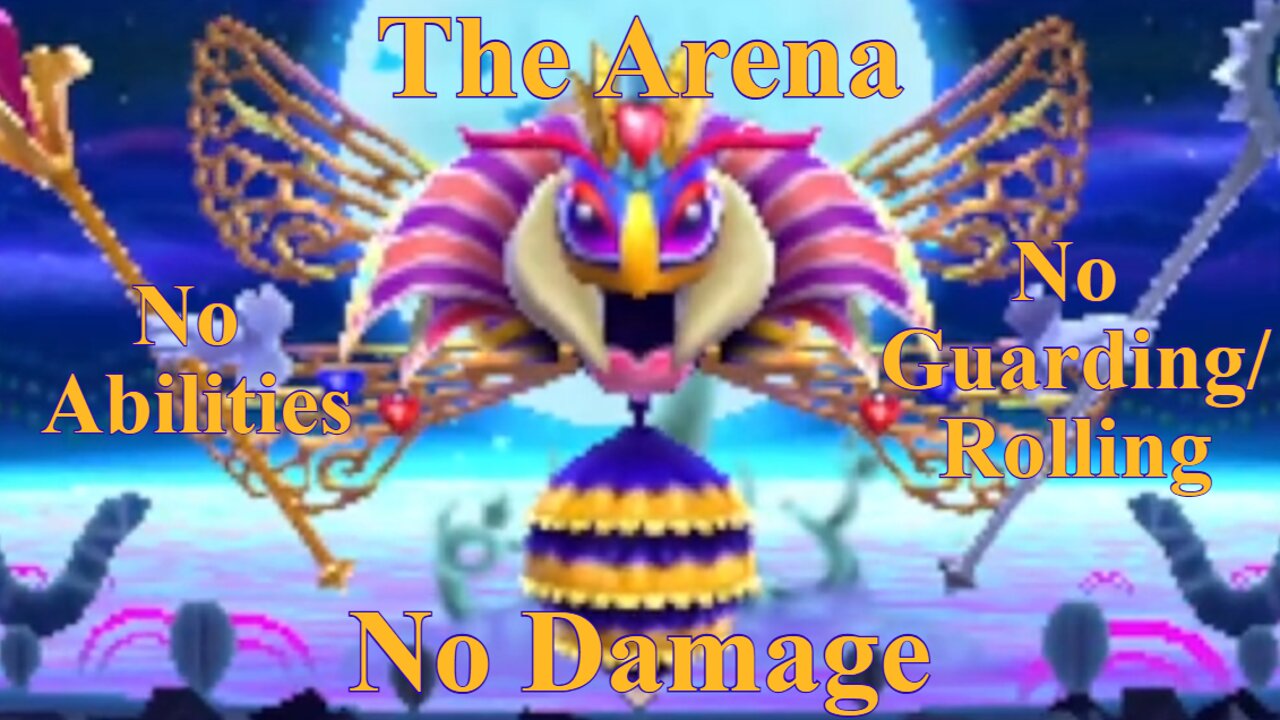 Kirby Triple Deluxe: The Arena (No Damage | No Abilities | No Guarding/Rolling)