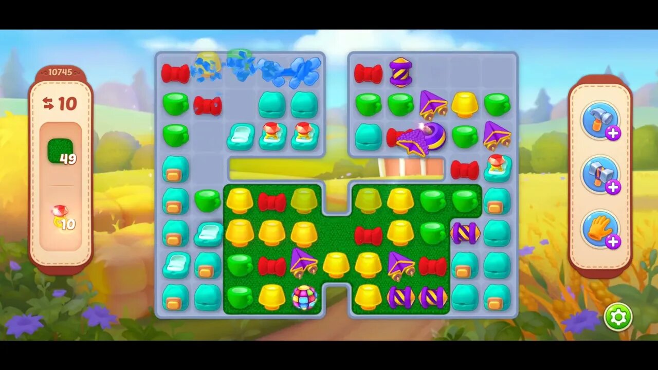 Playrix Homescapes Gameplay Walkthrough Level 10745