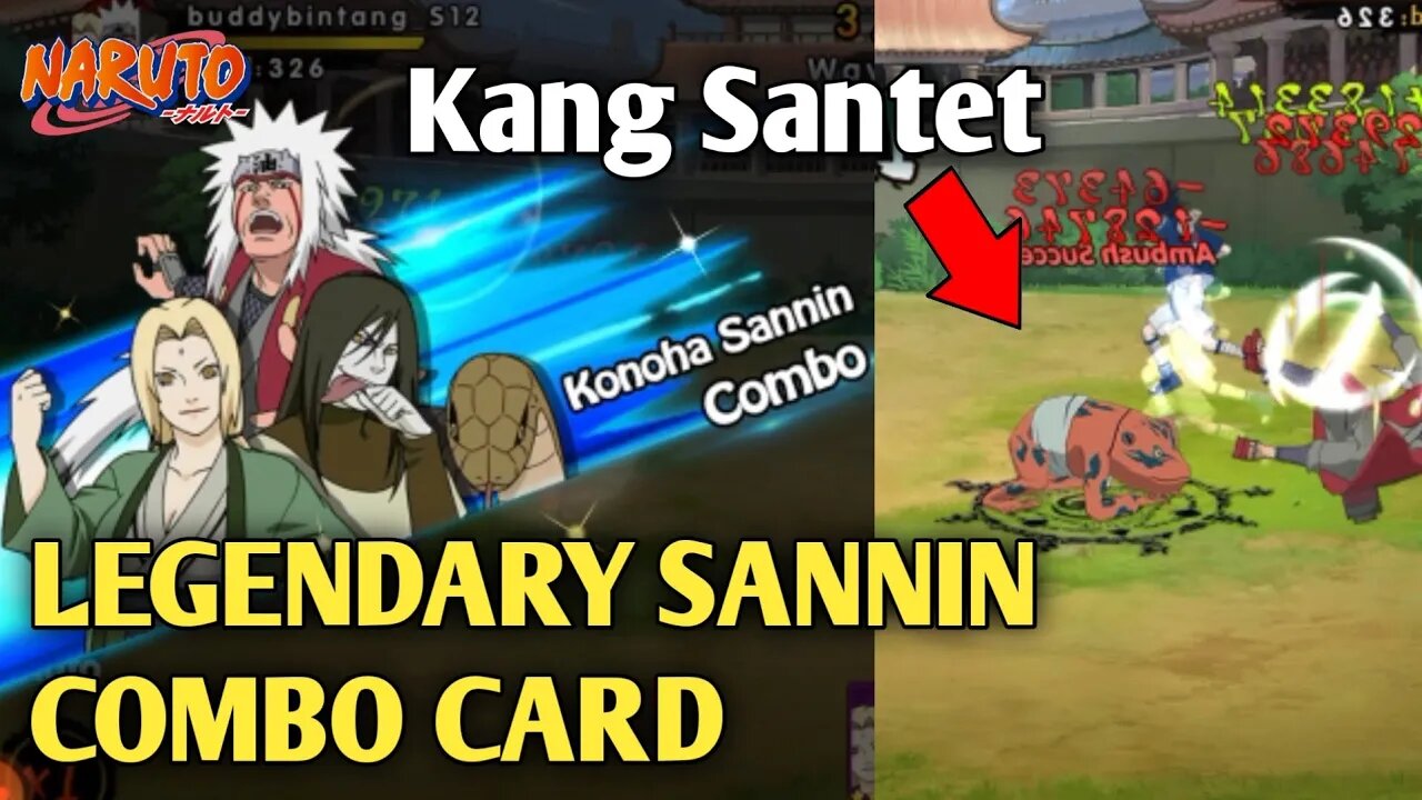 Legendary Sannin Combo Card - Legendary Heroes Revolution