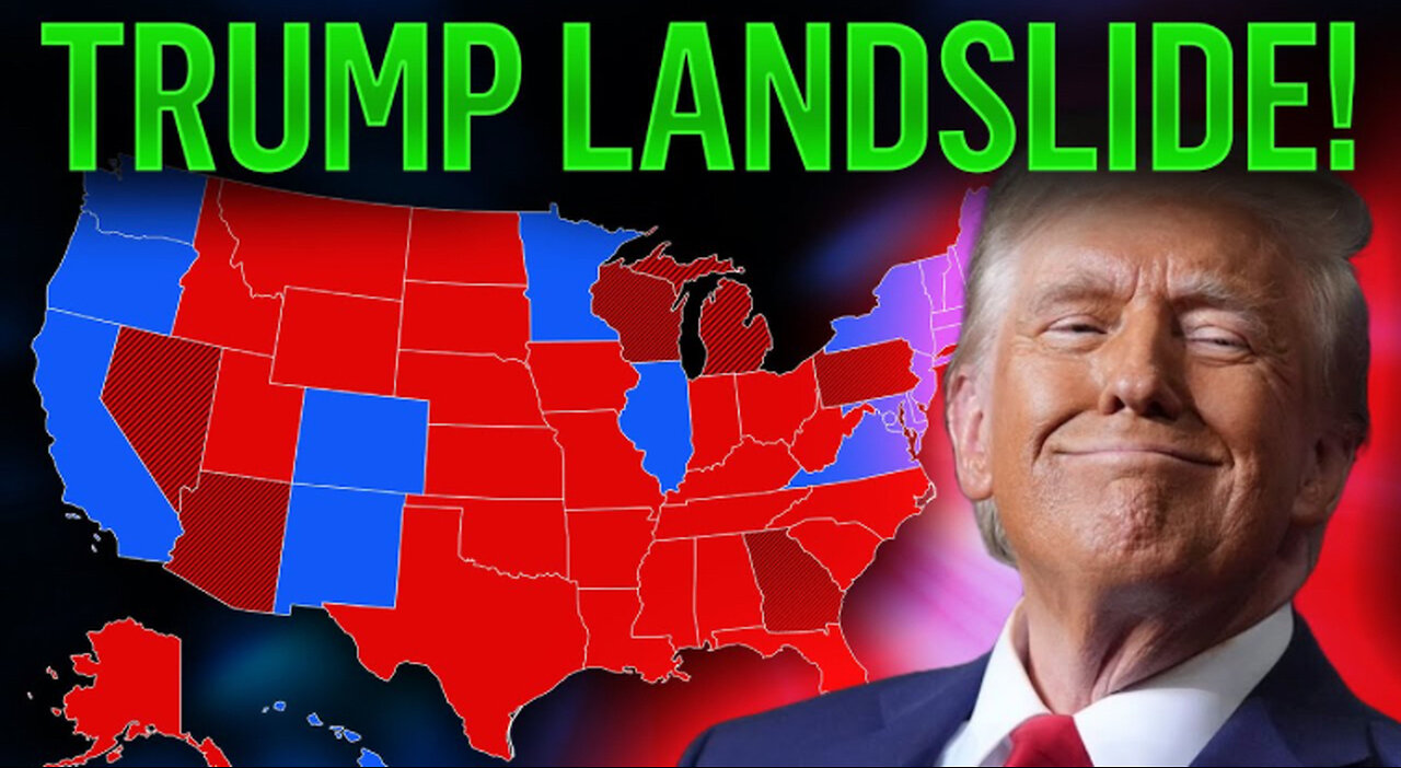 TRUMP WINS IN A LANDSLIDE,Republicans Win A Trifecta!