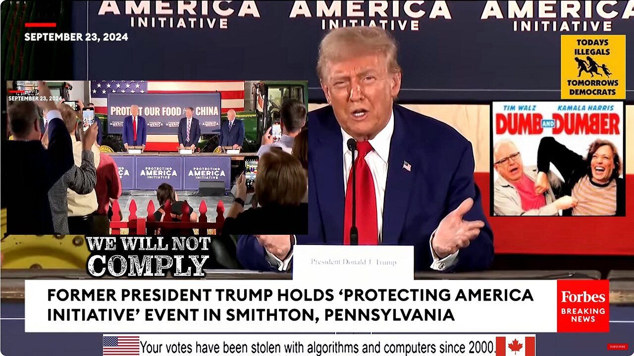 BREAKING NEWS: Trump Takes Multiple Questions From Voters At Campaign Event In Pennsylvania