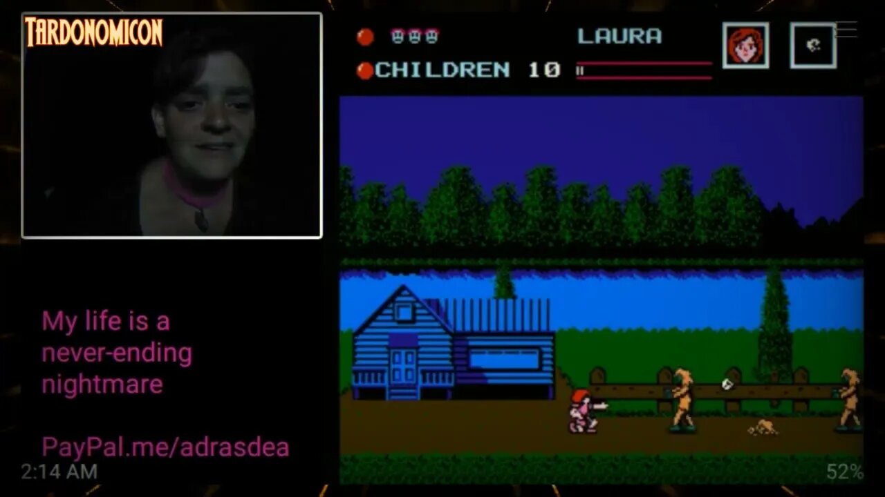 2021 10 22 2 lighting fires in Friday the 13th nes
