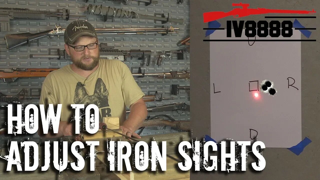 How To Adjust Iron Sights