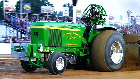 Hot Farm Tractor Pulling Centre County Grange Encampment and Fair Friday August 23, 2024