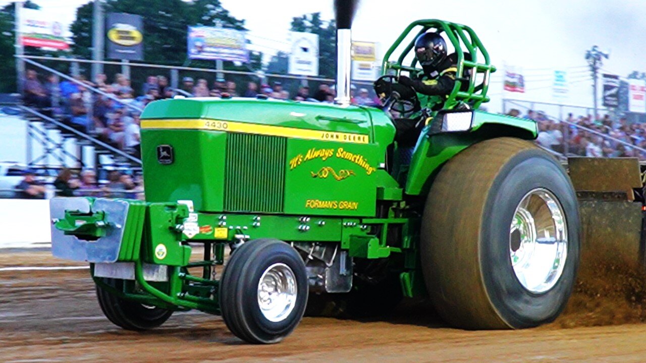 Hot Farm Tractor Pulling Centre County Grange Encampment and Fair Friday August 23, 2024