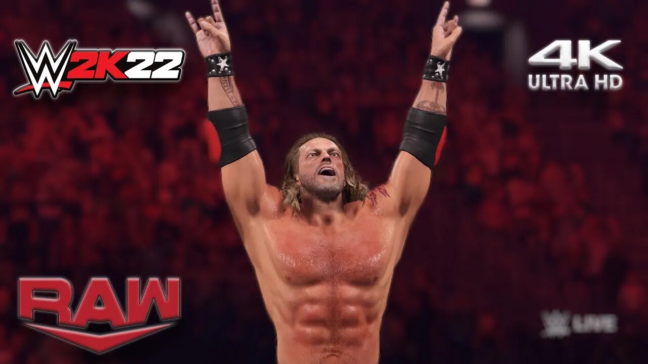 WWE 2K22: Edge Vs. Kevin Owens - (PC) - [4K60FPS] - Epic Gameplay!