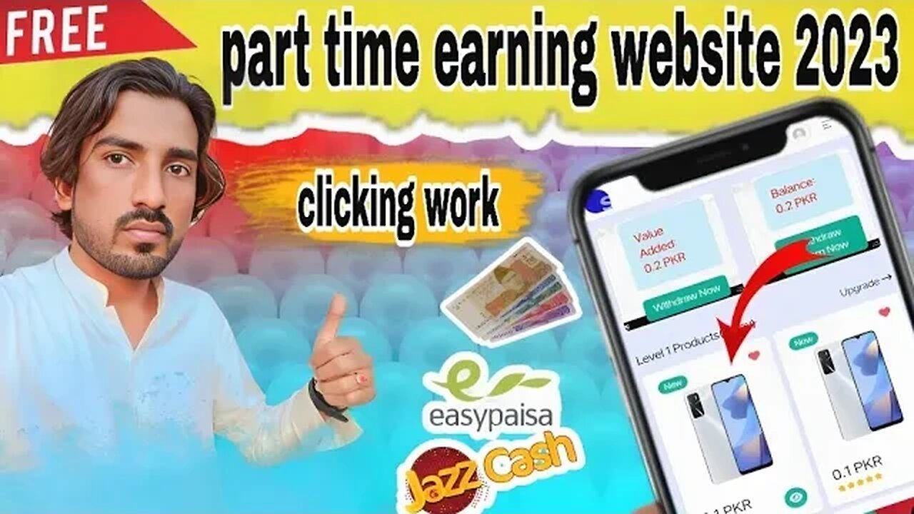 click and earn money💥 withdraw easypaisa jazzcash 👆 click view ads and earn money