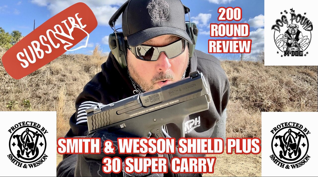 SMITH & WESSON SHIELD PLUS 30 SUPER CARRY 200 ROUND REVIEW!