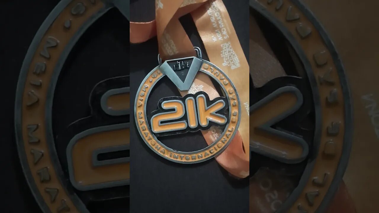 MEDALHA PARTIIPAÇÃO 16ª Meia Maratona Sao Paulo 2023 MEDALHA 5FEV2023