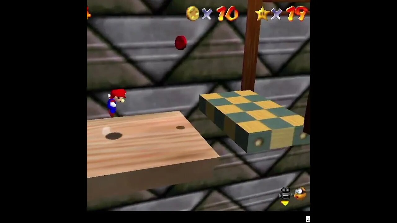 Blue Switch Star (Mario 64 Let's Play, Star 15)