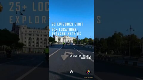 RECAP 2022 - 4K Virtual tours on bike - SEASON I - Snails on wheels #shorts