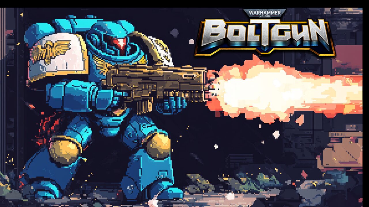 Warhammer 40K Boltgun: Old-School Pixels, New-School Gore!