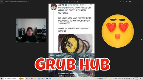 Grubhub Glitch And More! 😂