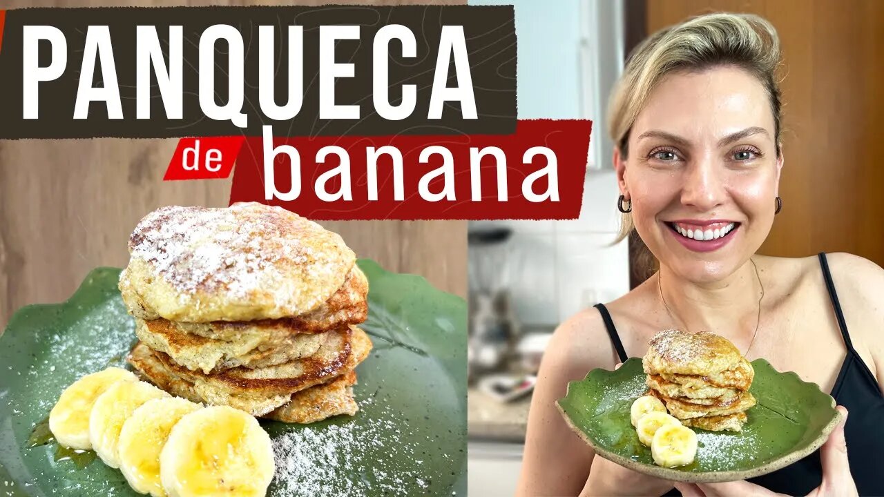 Receita Fácil e Saudável de Panqueca de Banana e Aveia - Um Lanche Perfeito para o seu Dia