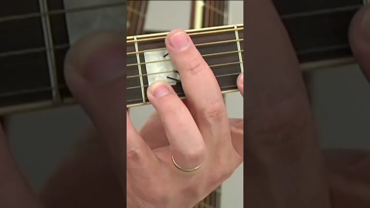 09 Beginner Acoustic Guitar Finger Placement Exercise #shorts #yearofyou