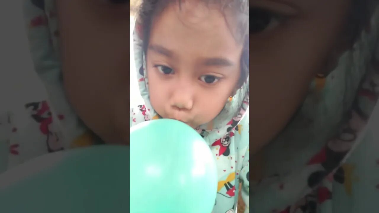 Ditiup balon😂#shorts #balon #tiupbalon