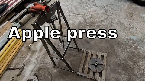 Restoring an apple press