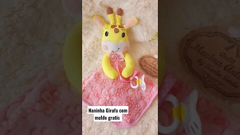 se inscreva e ative o 🔔 #moldegratis #costuracriativa #enxovaldobebê#moldedenaninha #naninhadebebe