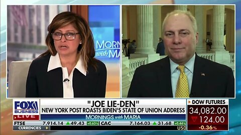 Fox Business | House Majority Leader Steve Scalise on Mornings with Maria