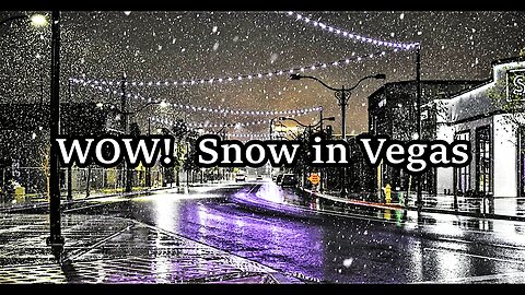 WOW! Vegas Snow