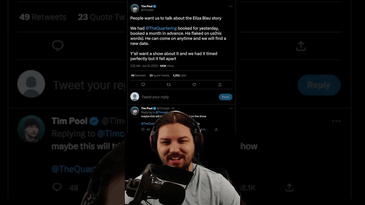 Tim Pool FINALLY Addresses Eliza Bleu!