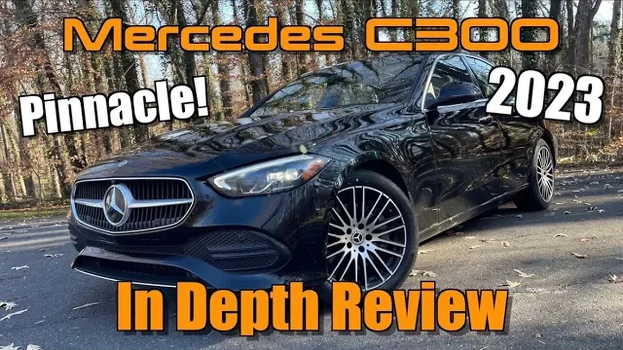 2023 Mercedes-Benz C300 Pinnacle: Start Up, Test Drive & In Depth Review