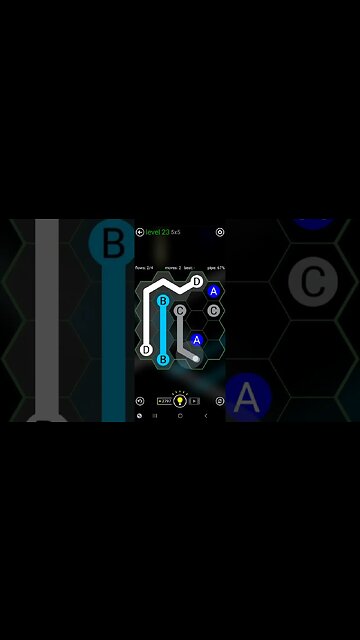 flow free Hexes: easy level 23