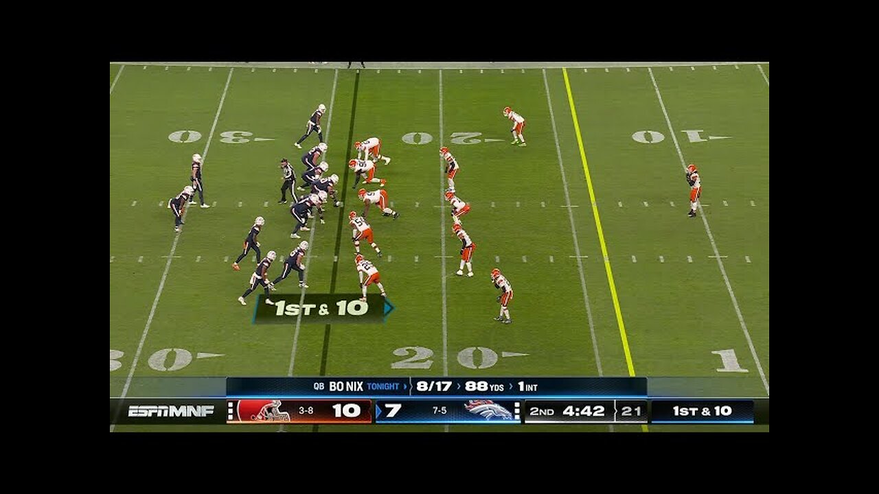 Speed Kills! Franklin takes off and gets Denver knocking on the endzone