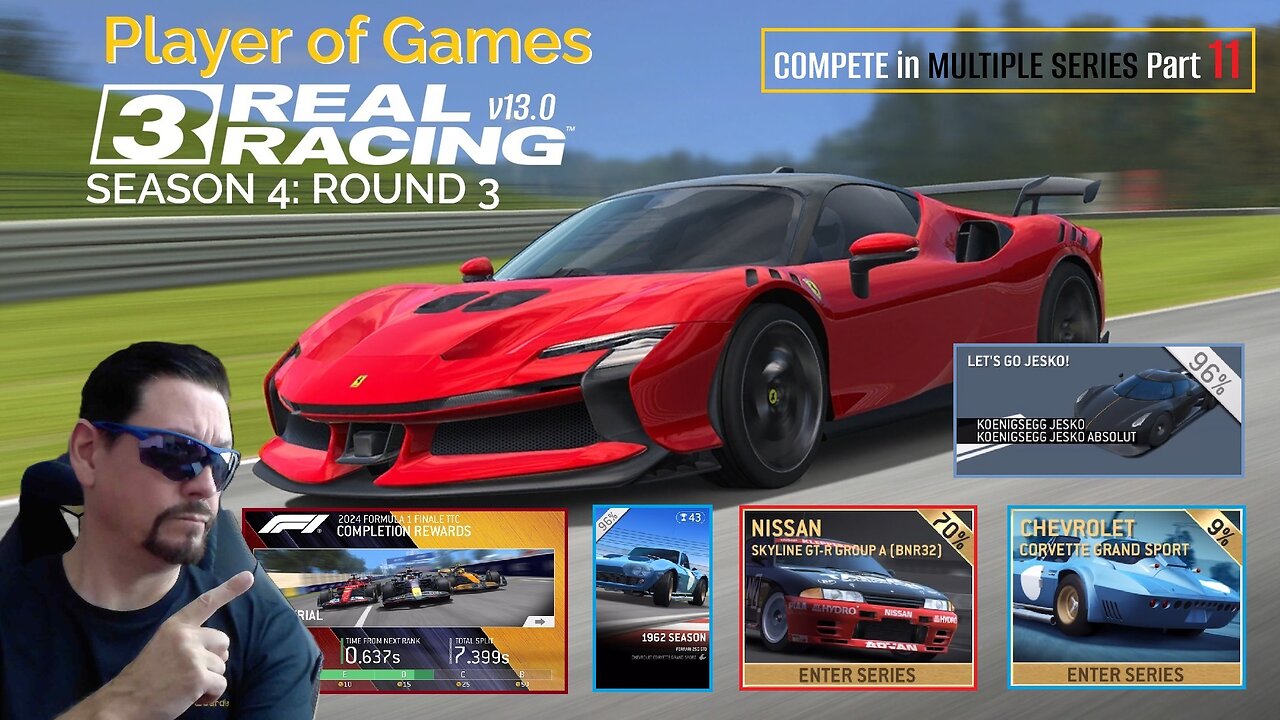 Player of Games: Real Racing 3 Update 13.0: COMPETE in MULTIPLE SERIES Part 11