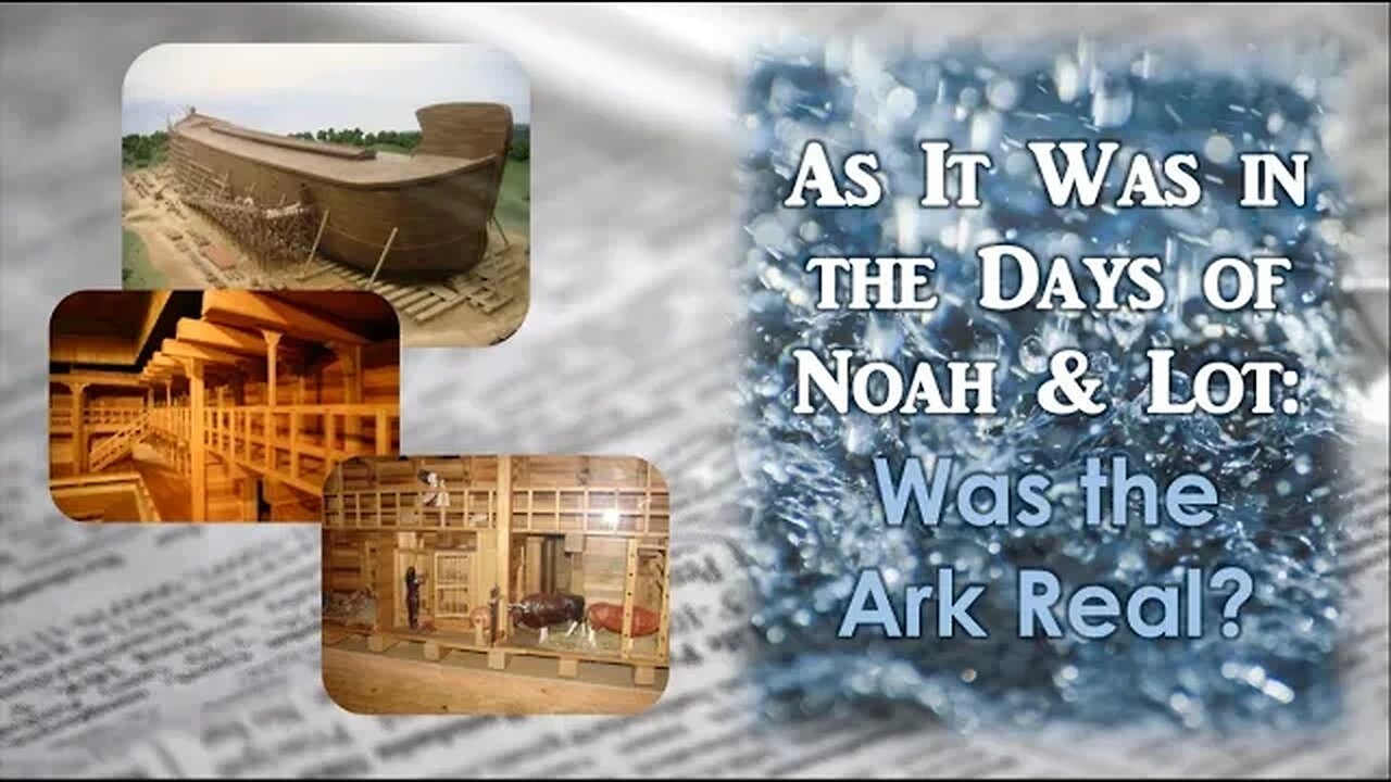 As It Was In The Days of Noah And Sodom: Was The Ark Real And Other Hard Questions