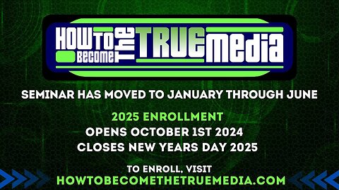 How to Become the TRUE Media Seminar 2025