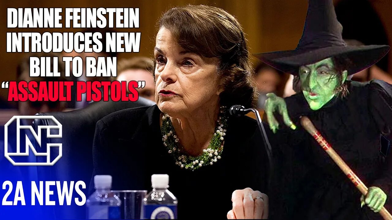 Sen Dianne Feinstein Introduces New Bill To Ban "Assault Pistols"