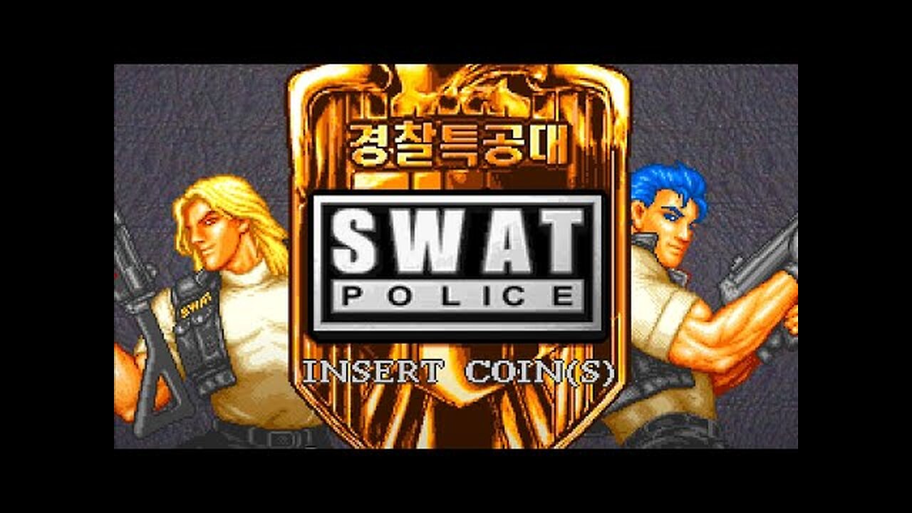 SWAT Police Longplay (Arcade) [4K]