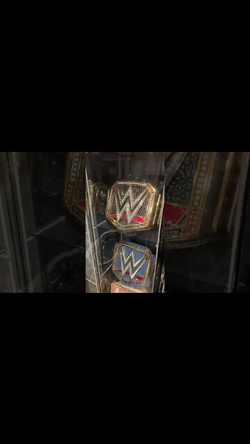 WWE Replica Belt vs WWE Commemorative Belt! #shorts