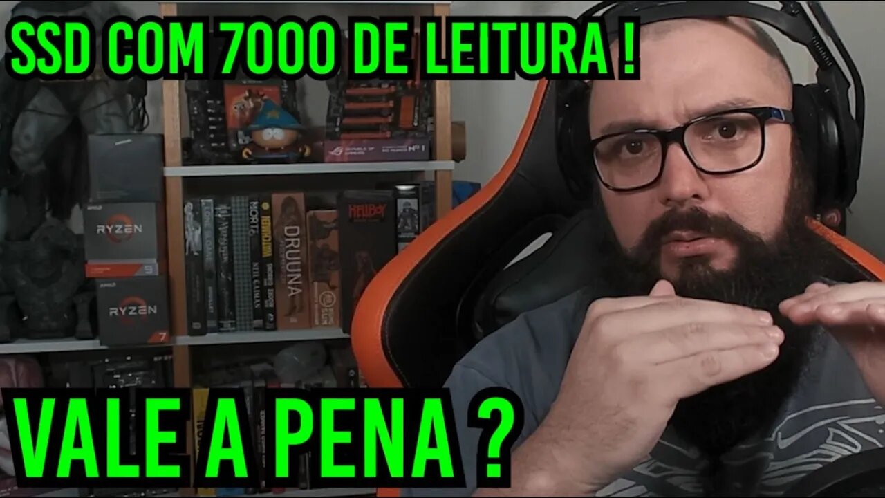 SSD com 7000 de Leitura! Vale A Pena ?