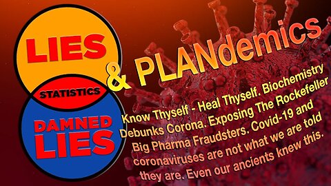 Know Thyself - Heal Thyself. Biochemistry Debunks Corona