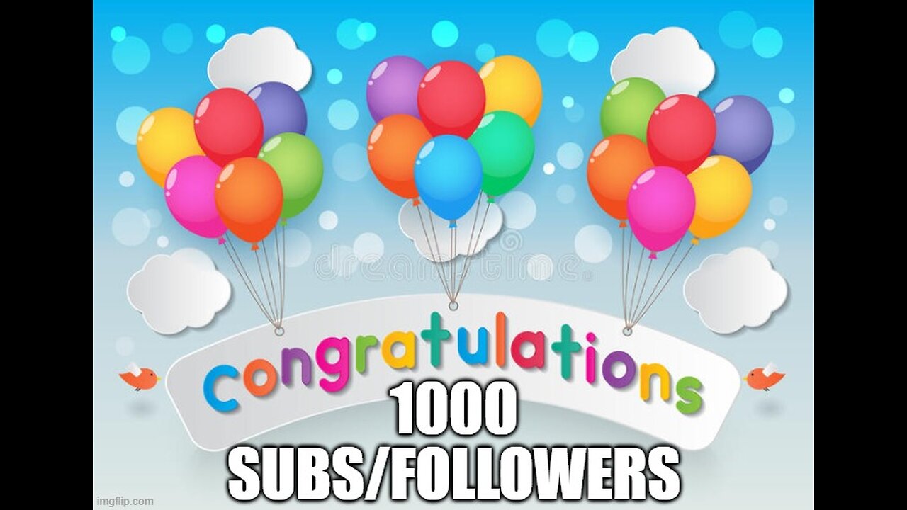 Congrats Patriots !! We hit 1000 Subscribers/Followers ++++++++