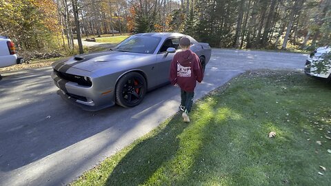 10 year old buys his first hellcat