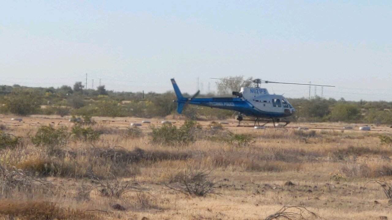 PD Helicopter Landing in Desert