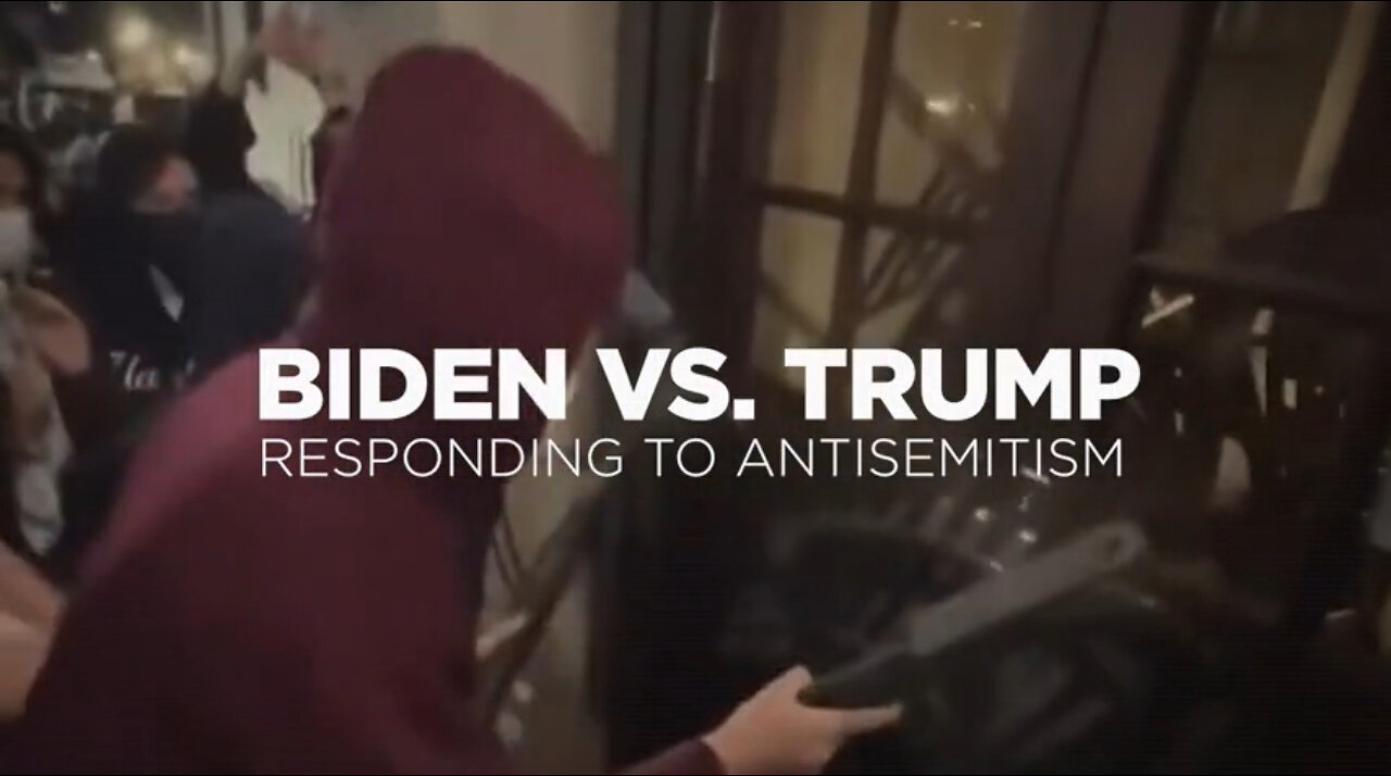 President Trump vs. Crooked Joe Biden: Responding to Anti-Semitism