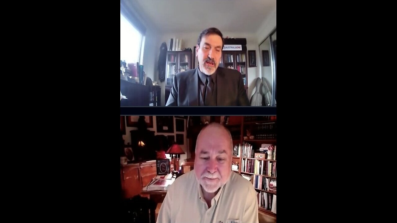 Robert David Steele 🙏 and AustraliaOne's Riccardo Bosi - From 2020