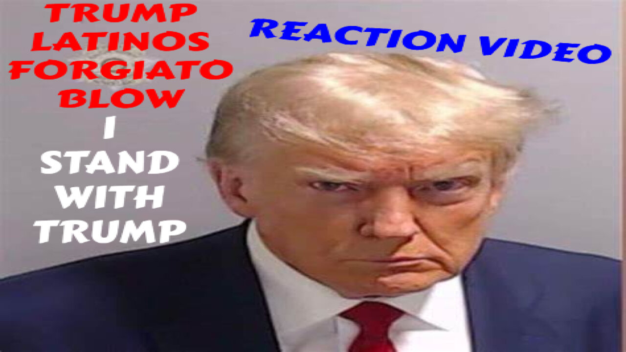 TRUMP LATINOS I Stand With Trump Forgiato Blow x Trump Latinos REACTION VIDEO