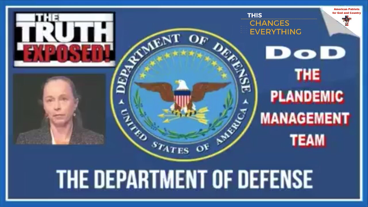 Proof DOD is Behind Planning & Management of COVID-19 Pandemic: Evidence of Intent to Harm!