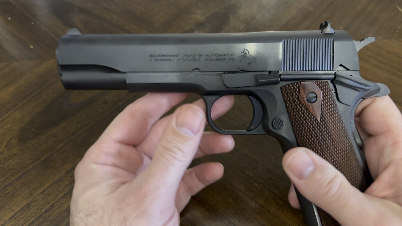 Colt 1911 post range day thoughts