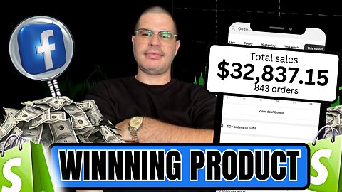 Winning Product Series: This Facebook Product is Making $30k Per Month On Black Friday