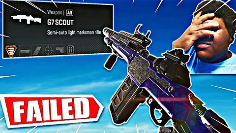 THE G7 SCOUT FAILED ME....🤦🏾‍♂️ Apex Legends Season 7